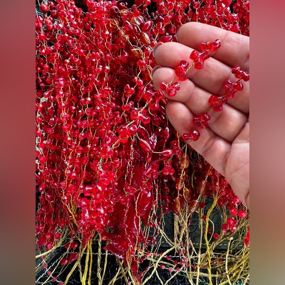 Mix color branches for floral arrangements or craft supply Red branches Green - Picture 4 of 7